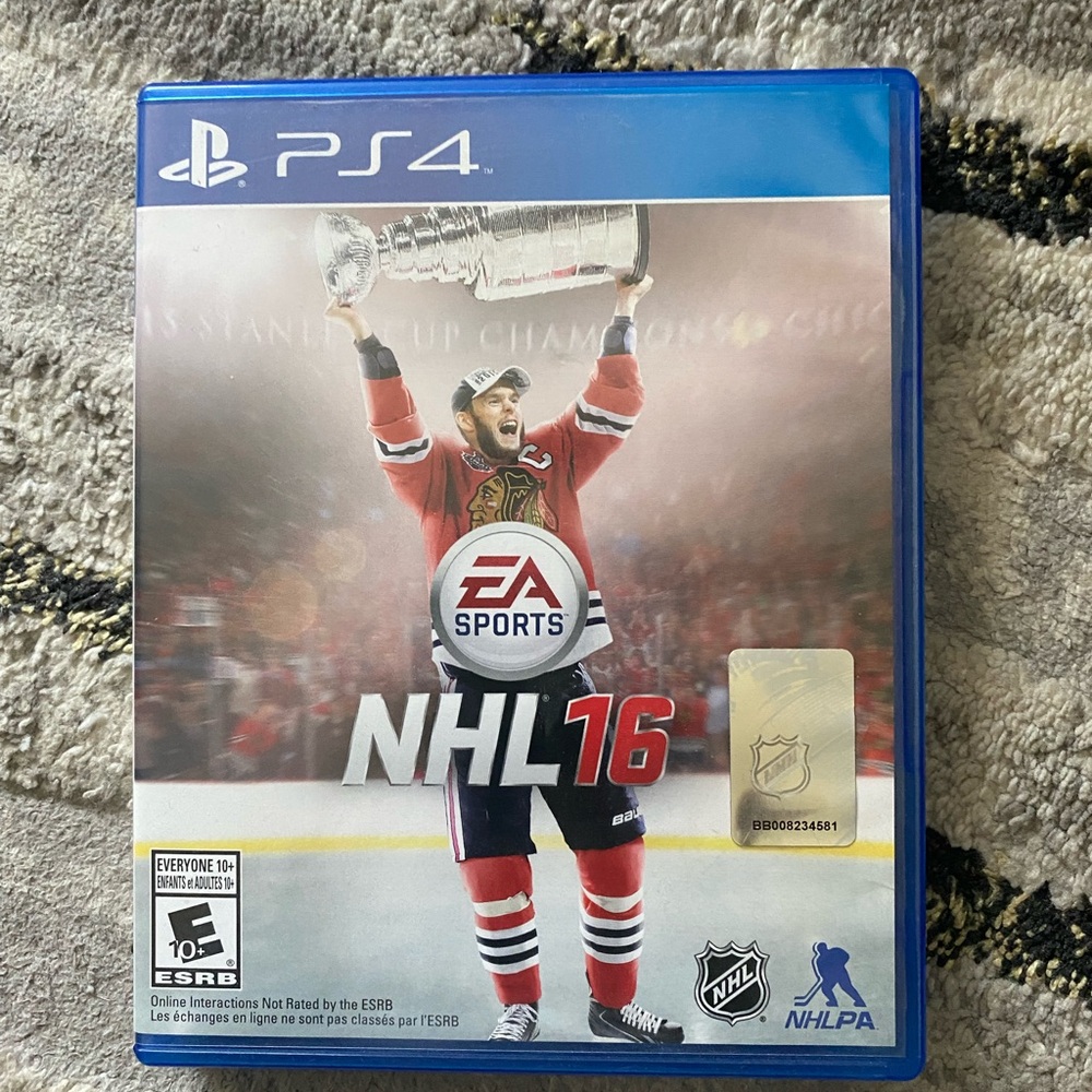 NHL 16 for PS4 - Blue Case